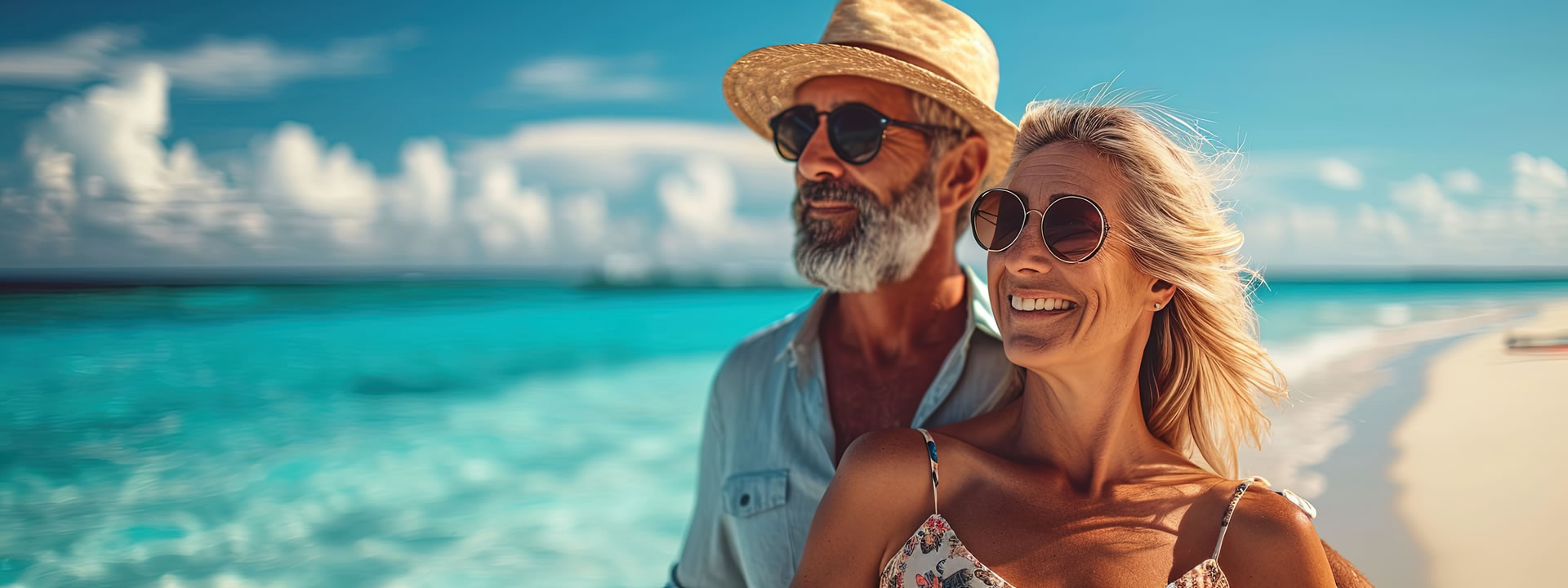 couple on the beach